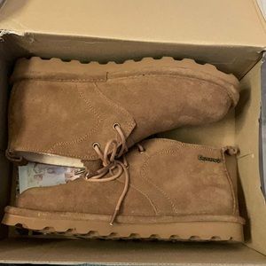 bear paw fuzzy boots